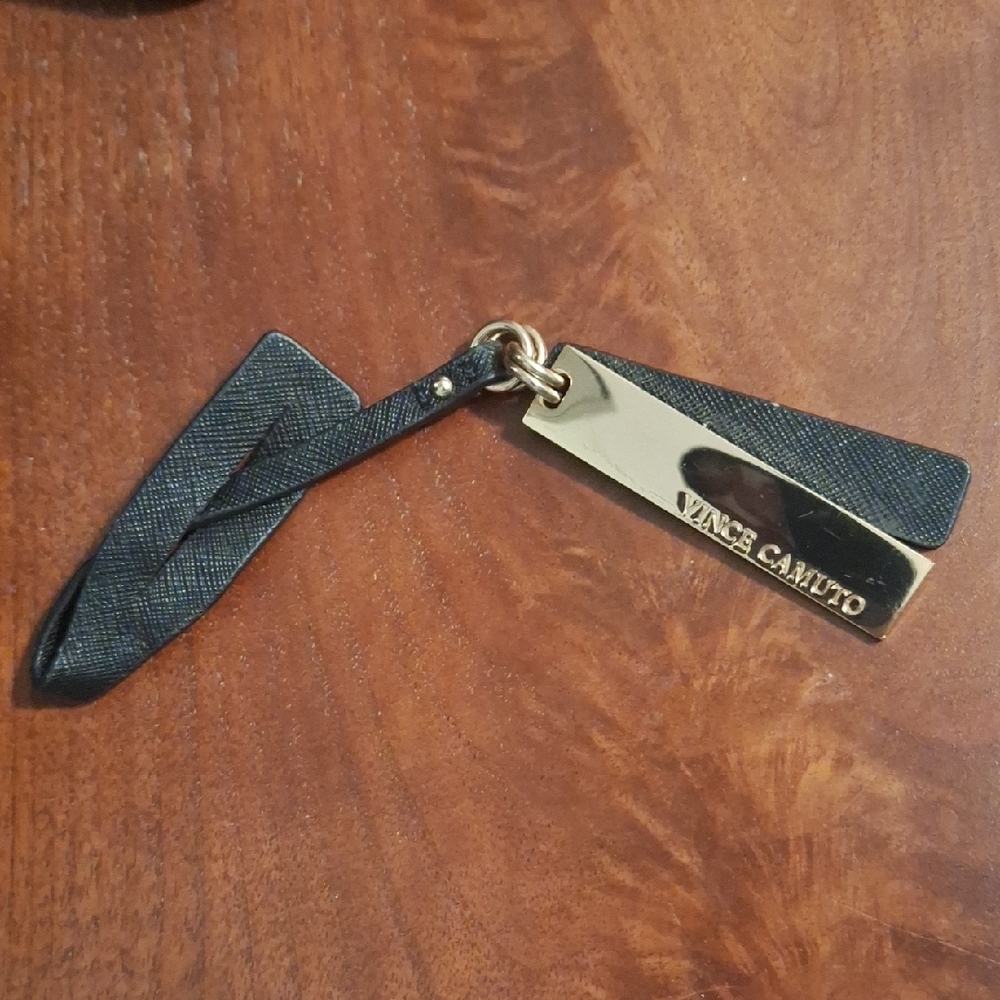 Vince Camuto Black and Gold Key Holder